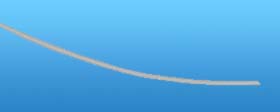0.8mm (.031in) Dia. X 4ft. Heat Shrink Tubing, White